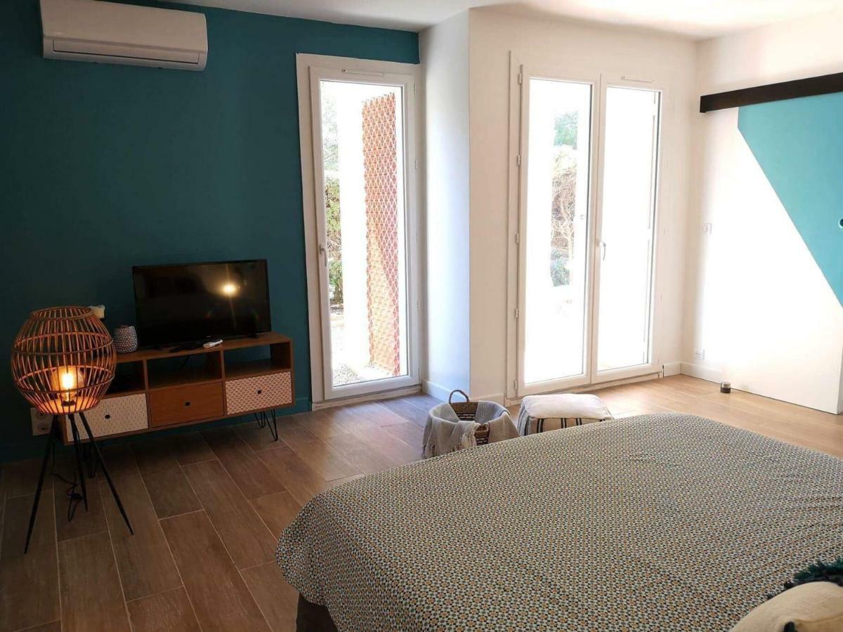 Grand Studio 35M2 Centre Ville LʼÎle-Rousse المظهر الخارجي الصورة